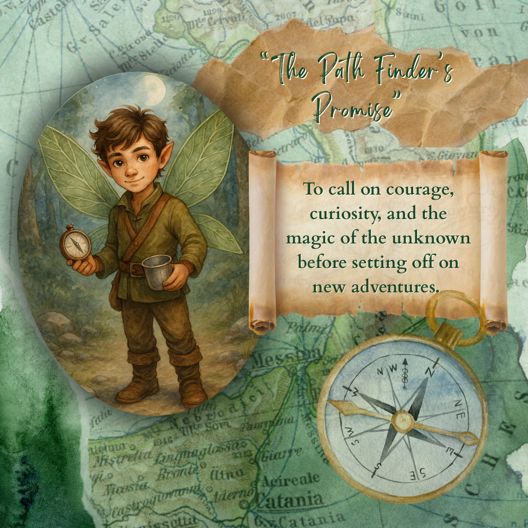 Pathfinder’s Promise Magic Kit for kids featuring explorer tools and creative play items