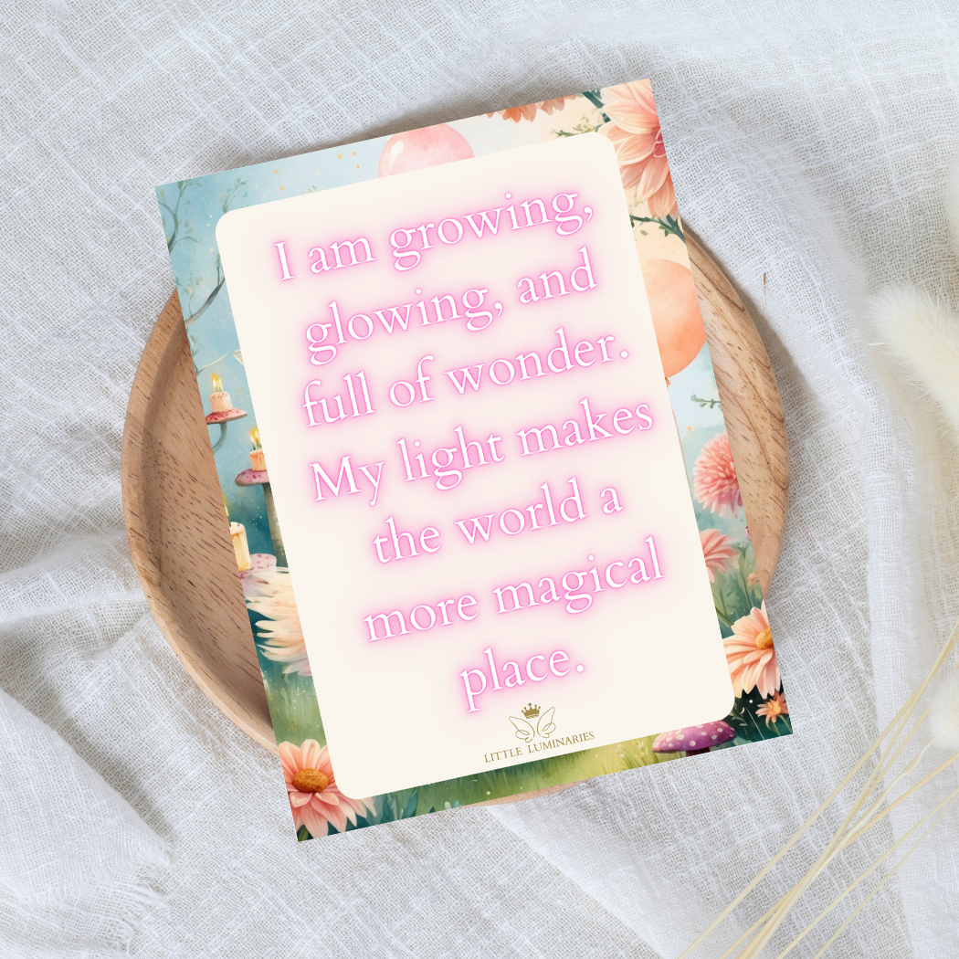 Whimsical birthday letter from fairy with personalised message for kids