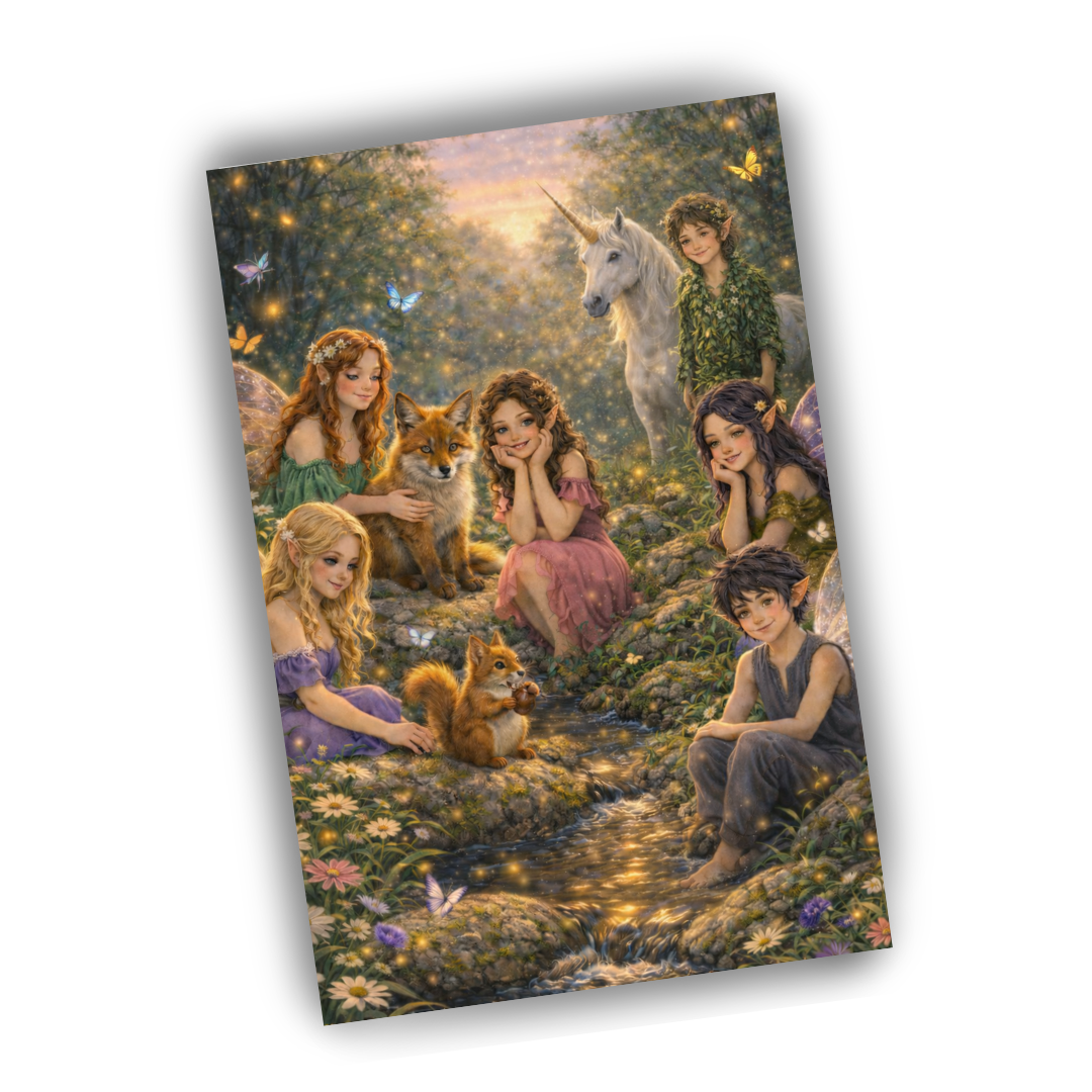 Fairy Letter Series – 7 Letters Instant Download