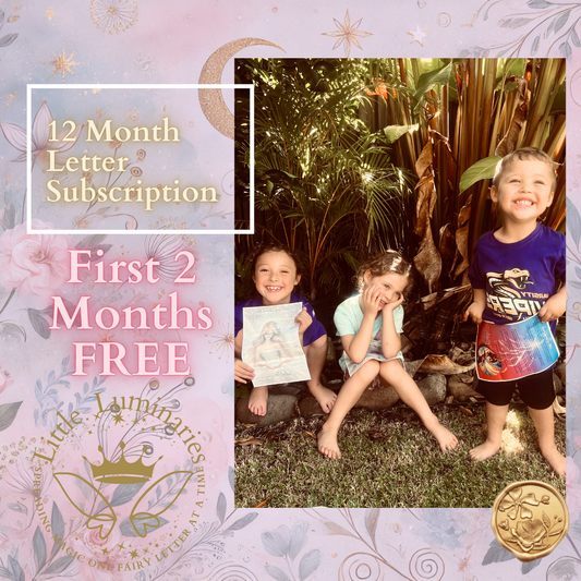 Monthly fairy letter subscription – whimsical keepsake letters for kids aged 3–10 Australia
