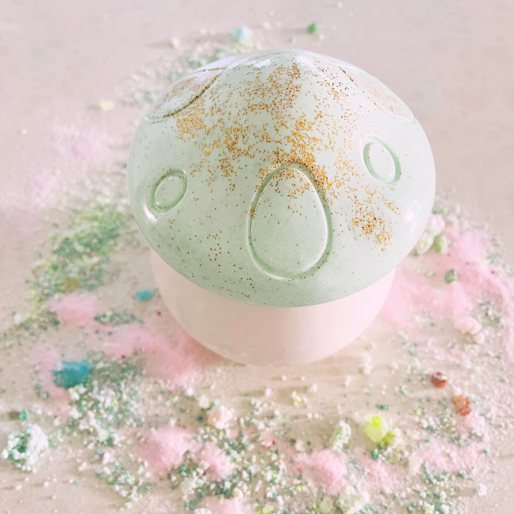 Green Mushroom Potion Pot