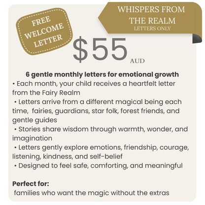 Whispers From The Realm - 6 Month Subscription Fairy Letters