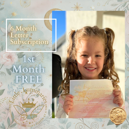 6-Month Fairy Letter Subscription – Printed Monthly Mail from the Fairies 1st Month FREE