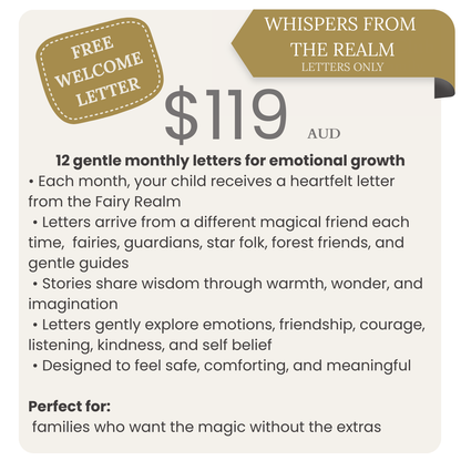 12 Magical Letters Delivered Monthly
