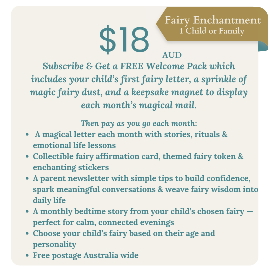 FAIRY LETTER MAILED - Pay As You Go - Cancel anytime.