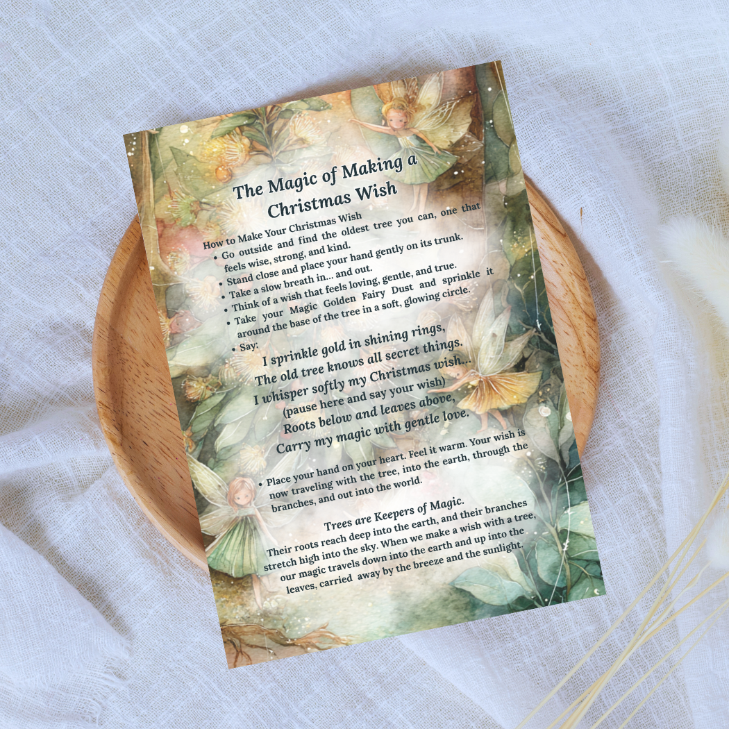 MAGIC OF CHRISTMAS FAIRY LETTER – Teach Kindness, Gratitude & Joy