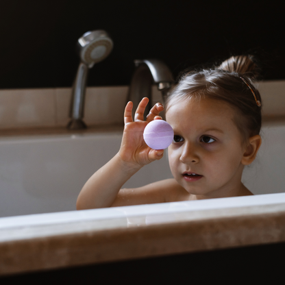 Magical bath kit promoting emotional wellbeing, confidence, and calm for children