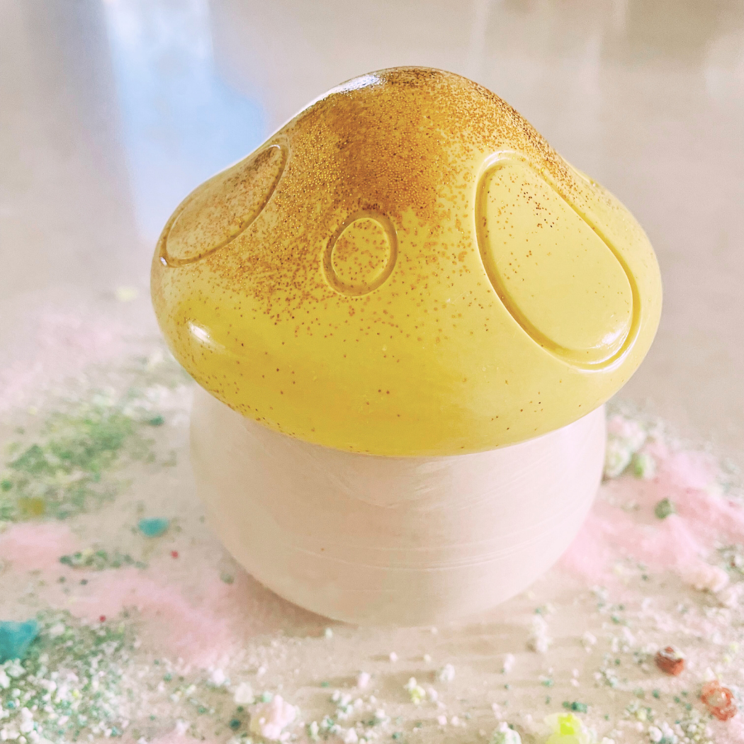 Yellow Mushroom Potion Pot
